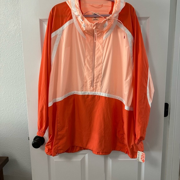 NWT-Care FP Like The Wind Logo Jacket
Pastel Peach Combo - Picture 2 of 6